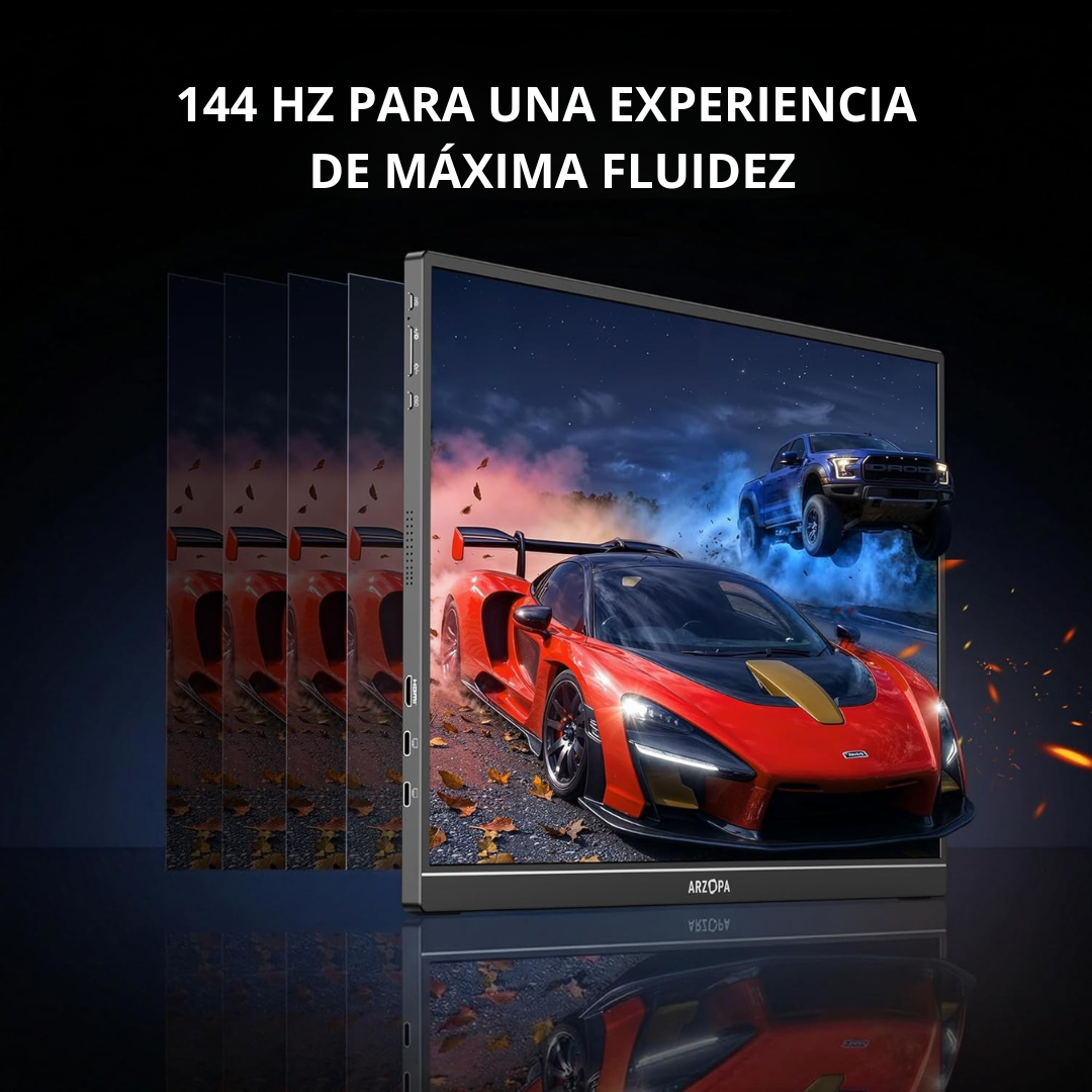Monitor Portátil ARZOPA Z1FC 16.1” Full HD 144Hz-3