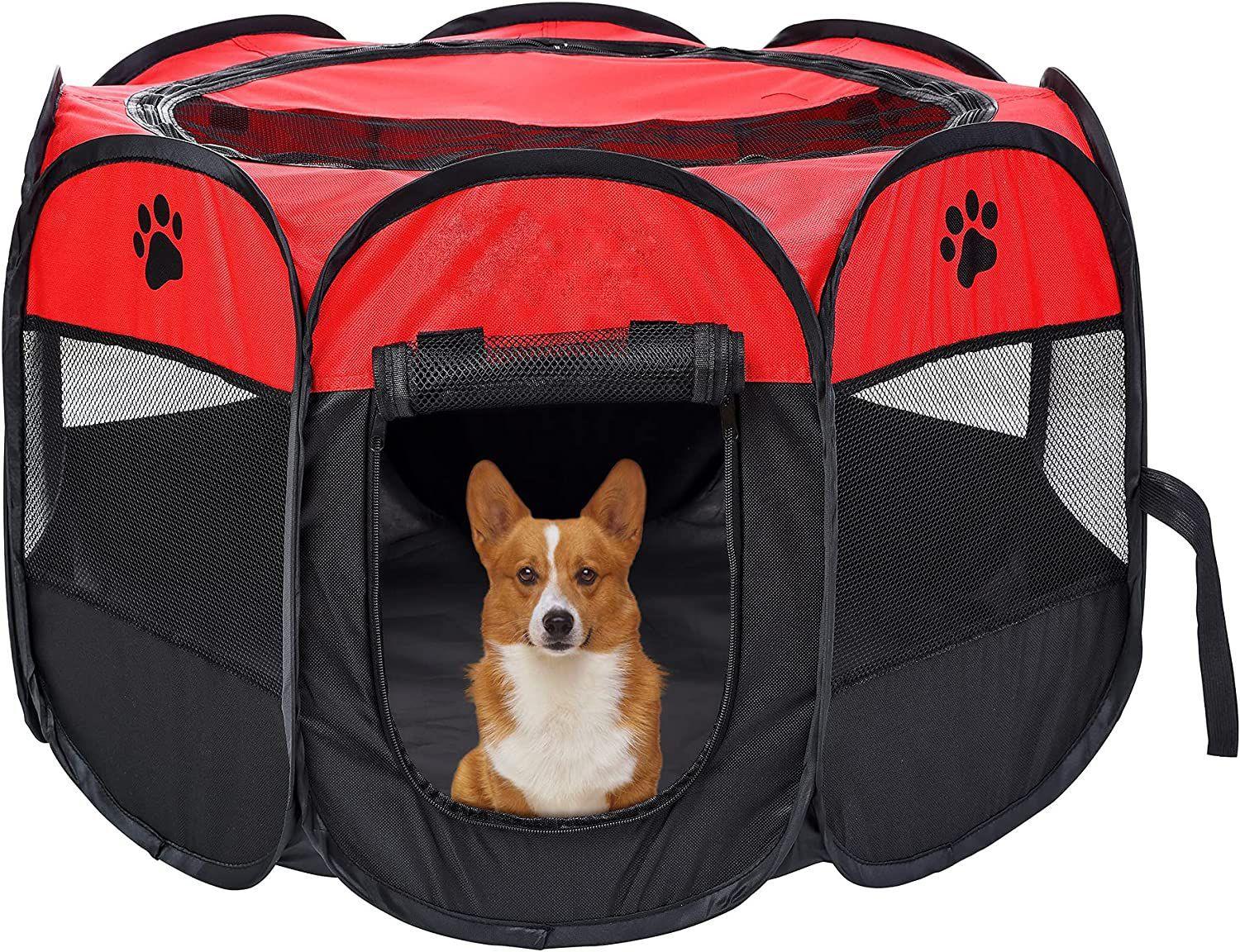 Corral Para Mascotas Perro Gato - Canil-0