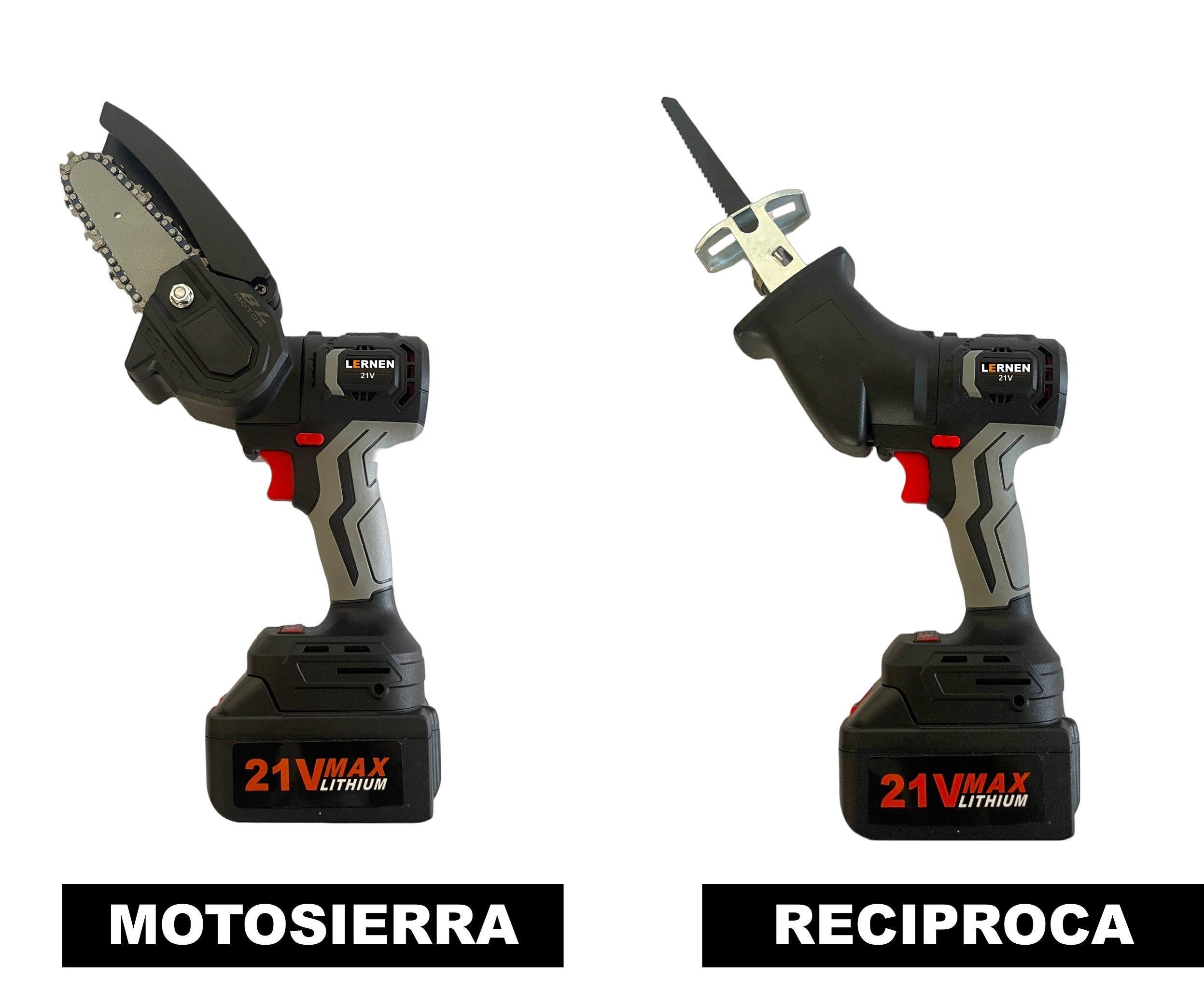 Combo Taladro + Herramientas Eléctricas 10 En 1 + Maletín-5