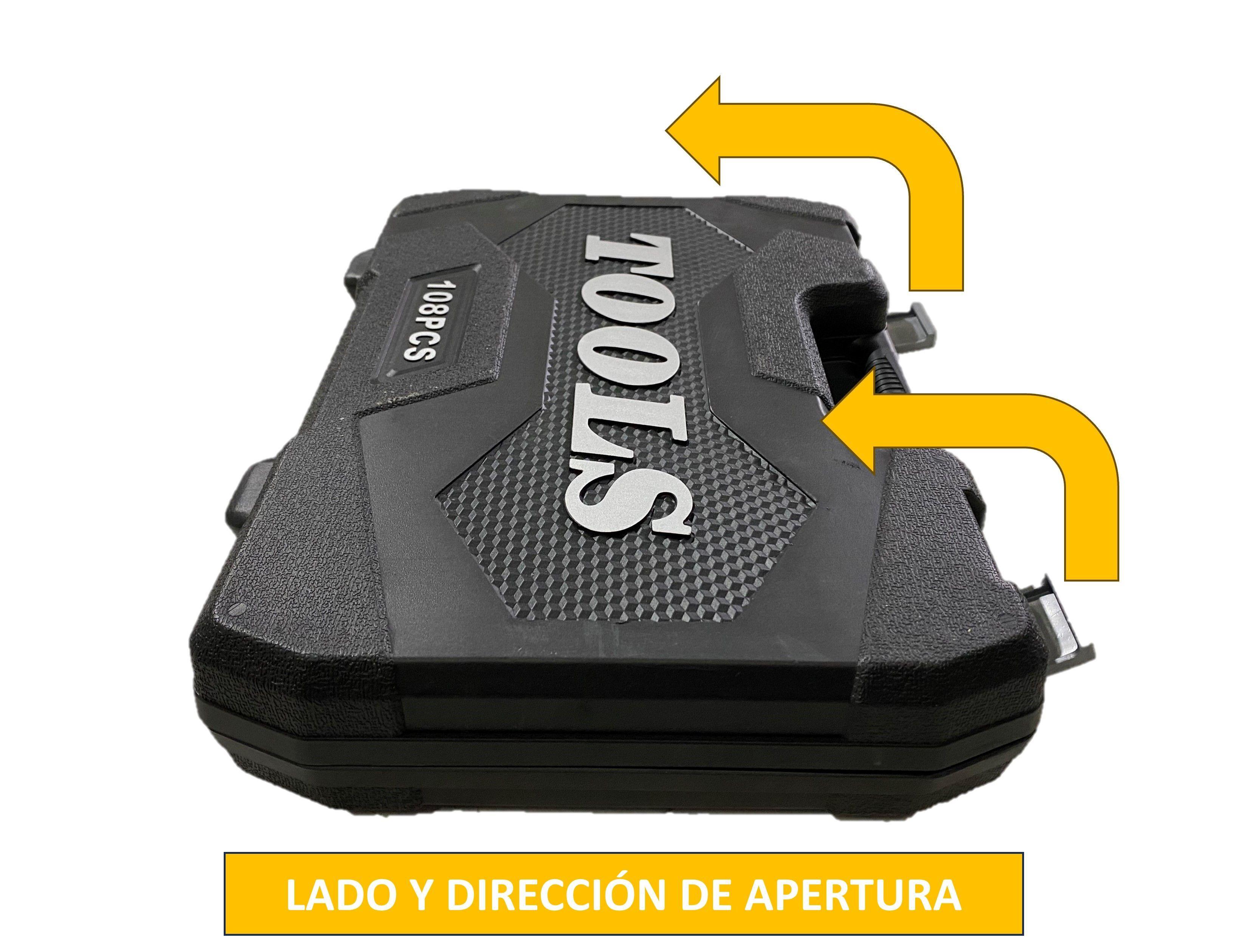 Juego De Dados Lernen 108 Piezas Kit De Herramientas-3