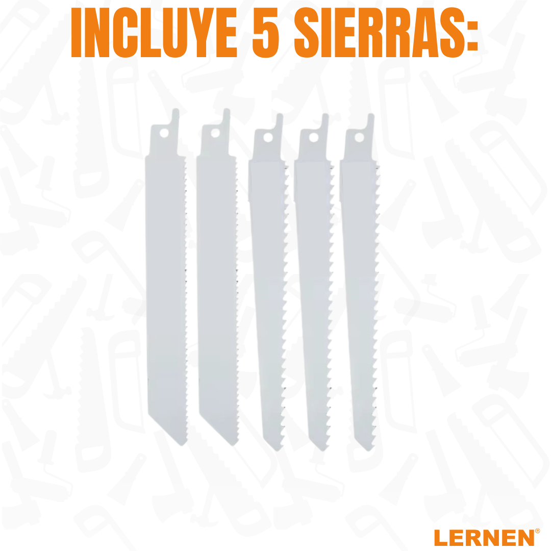 Sierra Sable Reciproca PRO Inalámbrica Lernen-3