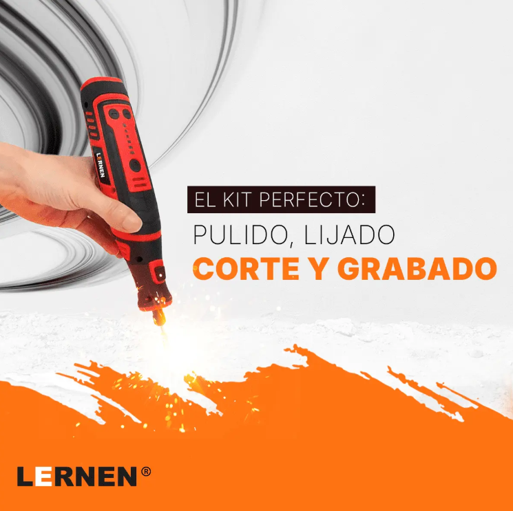 Kit Herramienta Multipropósito Minitorno Inalámbrico- 88 Piezas-4