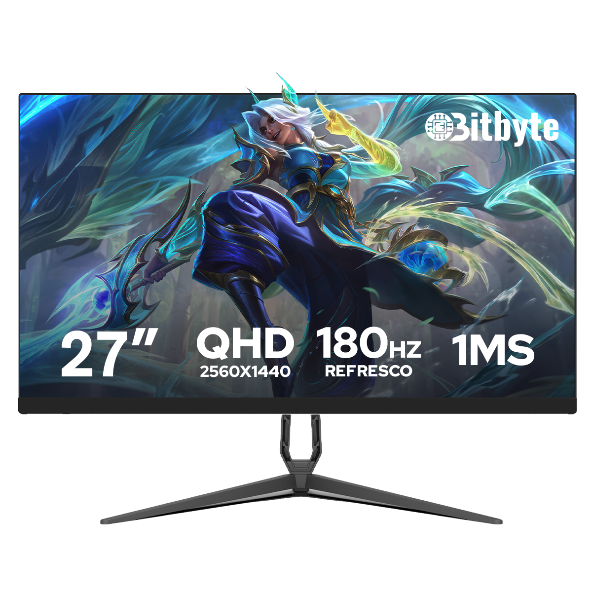 Monitor Gamer 27" Pulgadas QHD 2K 180Hz 1ms HDMI DP Bitbyte-0