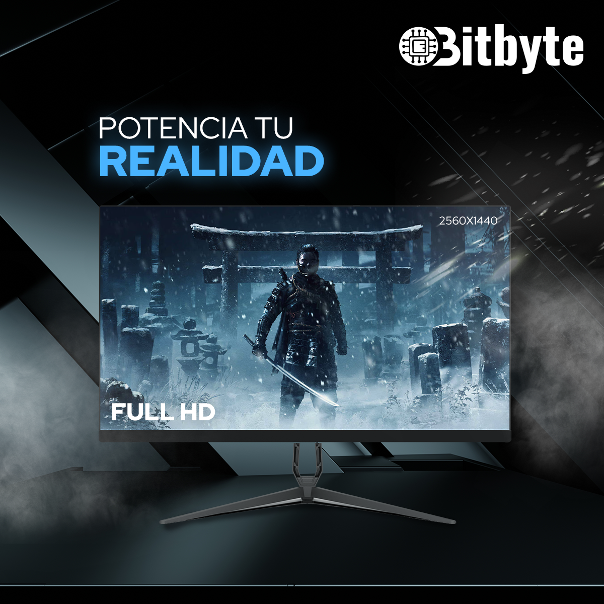 Monitor Gamer 27" Pulgadas QHD 2K 180Hz 1ms HDMI DP Bitbyte-3