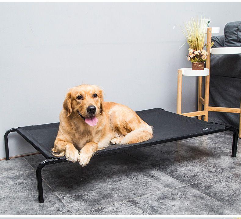 Cama Refrescante En Altura Para Perros Gatos Elevada, Talla M-3