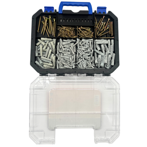 Kit 400 Brocas Tarugos Tornillos-3