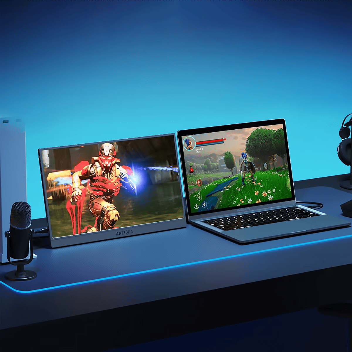Monitor Portátil ARZOPA Z3FC 16.1” 2.5K 180Hz-4