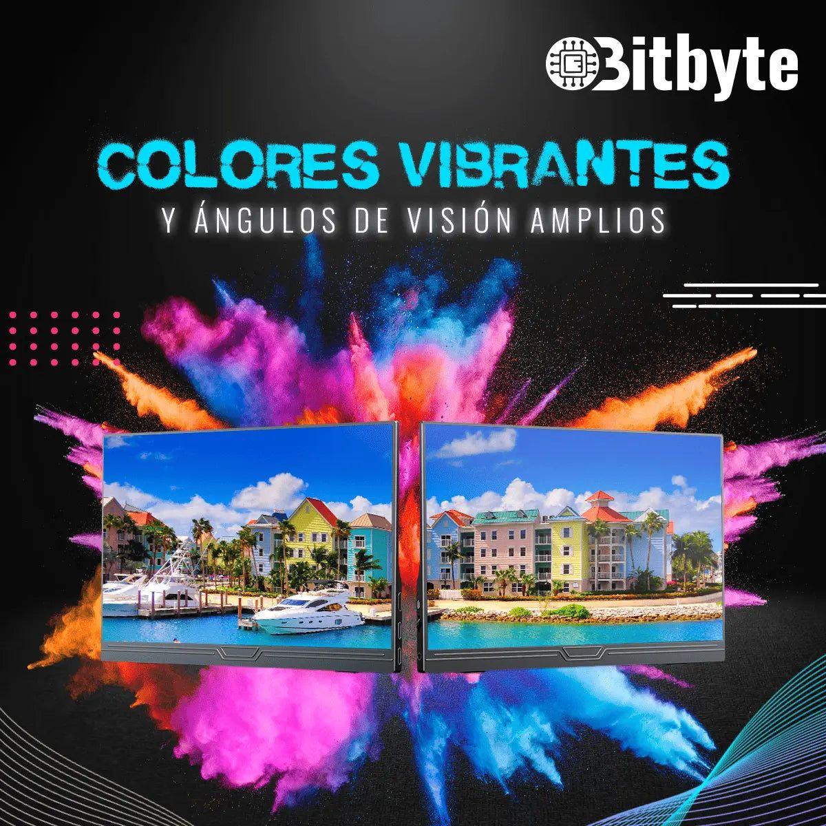 Monitor Portátil Bitbyte 15.6 Full Hd Ips Con Parlante-2