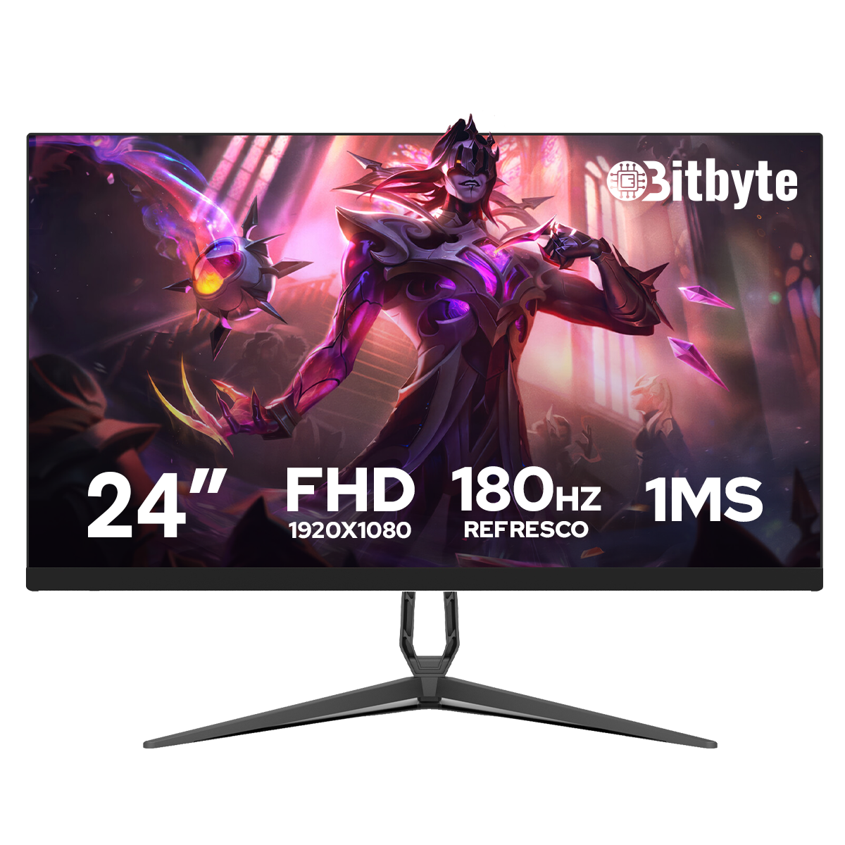 Monitor Gamer 24" Pulgadas Full HD 180Hz 1ms HDMI Bitbyte-0