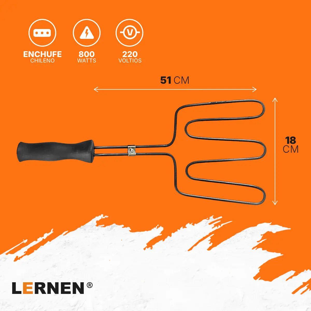 Encendedor Eléctrico De Parrilla Carbón Leña Quincho Lernen-3