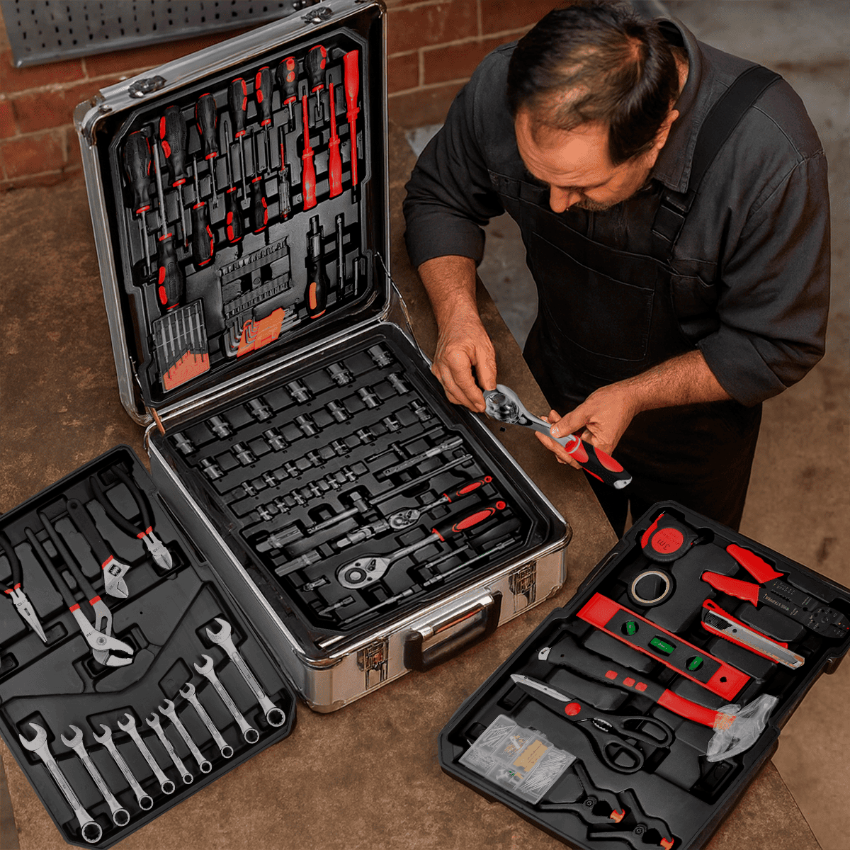 Kit Herramientas Manuales Pro Lernen 187 pcs-3