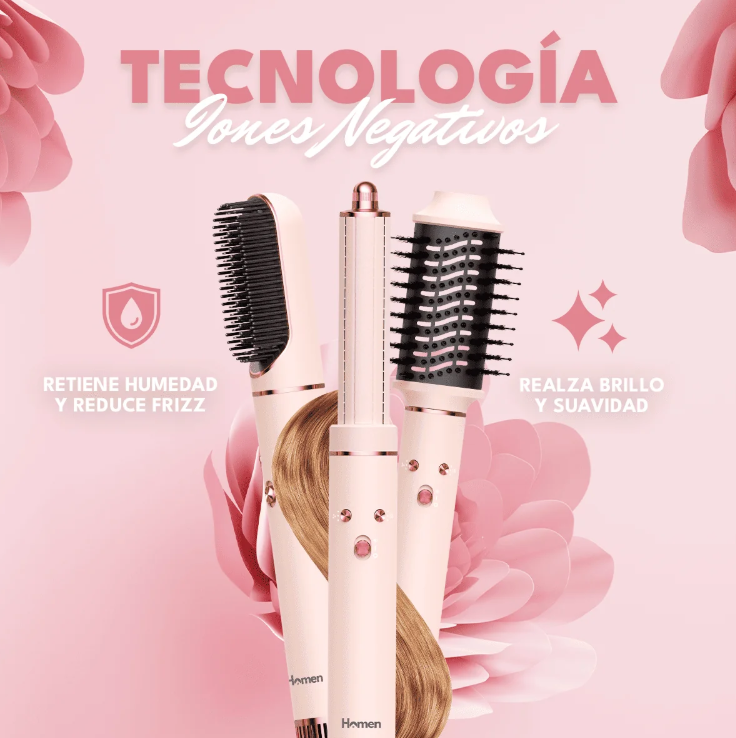 Secador De Pelo 6 En 1 Multifunci n Homen EC T cnolog a Iones-4