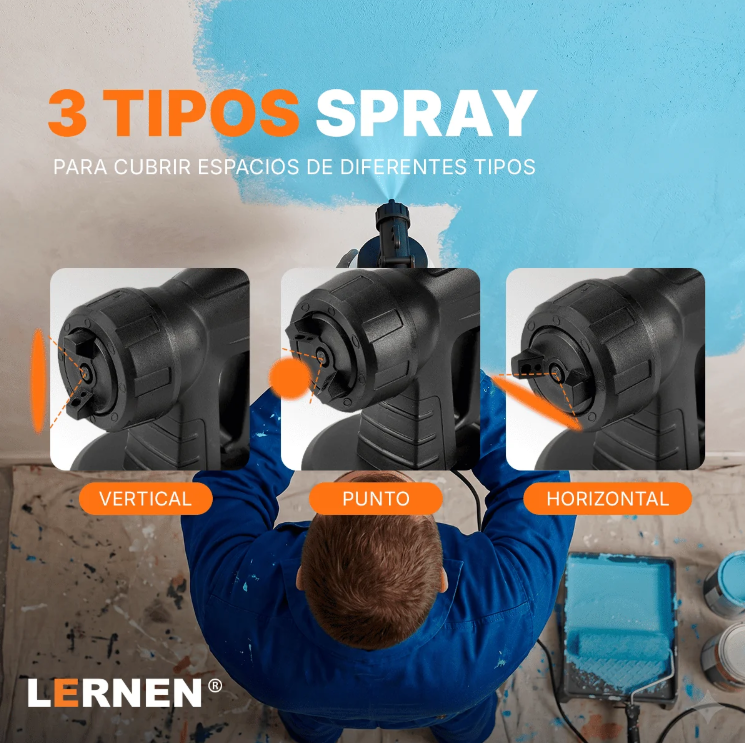 Pistola Para Pintar Eléctrica Con Compresor 550w.-1