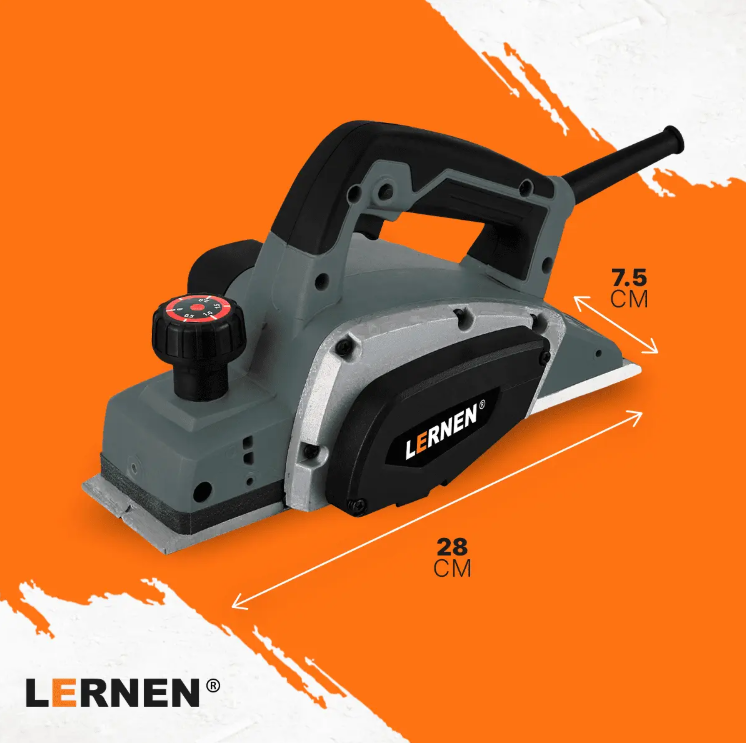 Cepillo Eléctrico Carpintería - 220 V - 800 W - 82mm-3