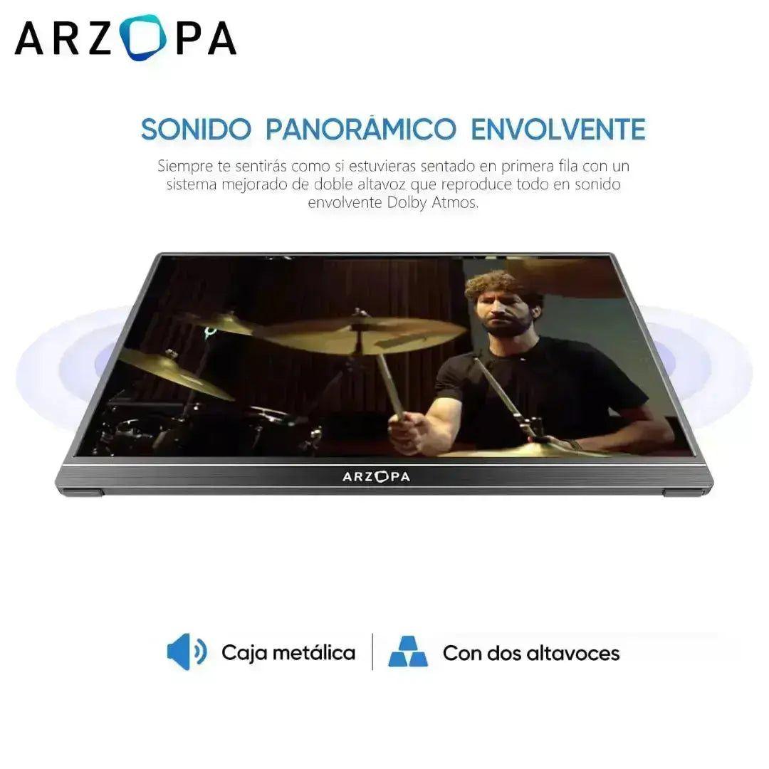 Monitor Portátil Arzopa Z1FC - 16.1" + Funda-2