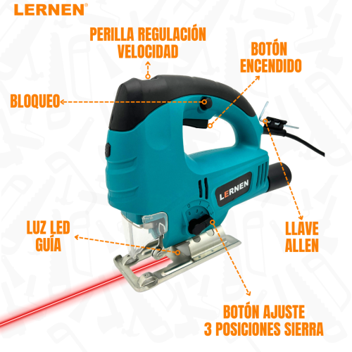 Sierra Caladora PRO Lernen-2