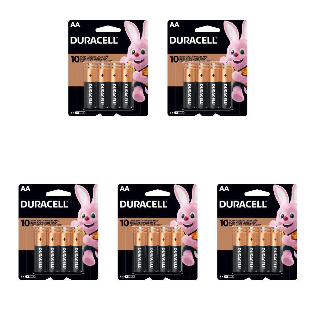 Caja 384 Pilas Doble AA Duracell - Pack de 8 -2