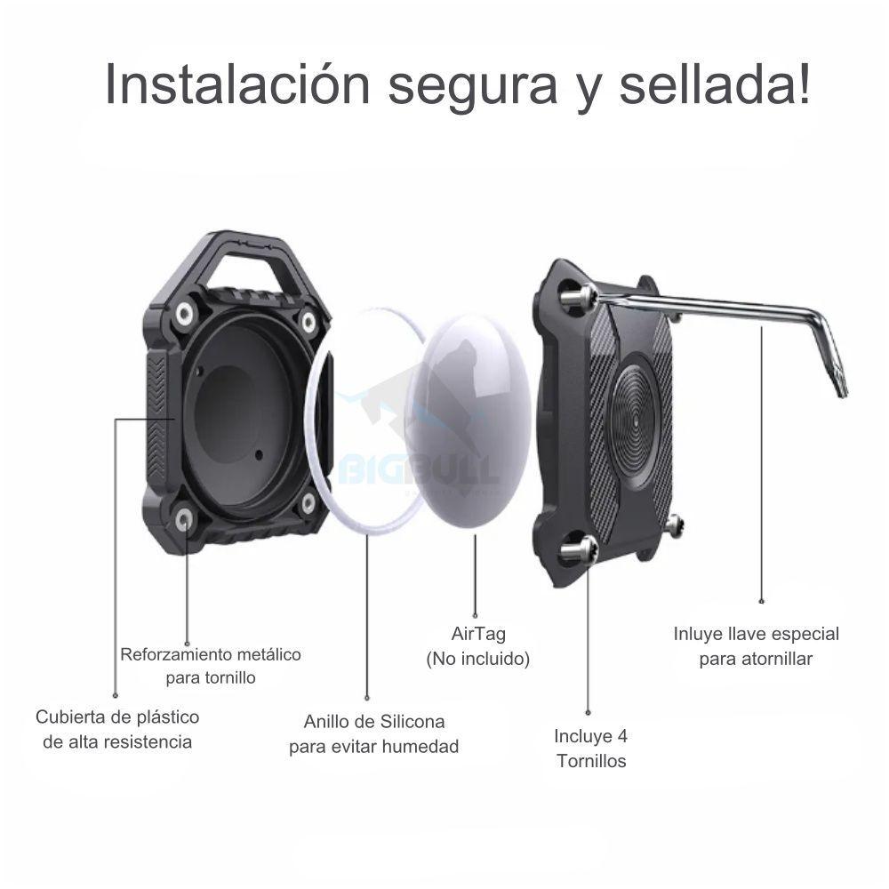 Llavero Para Airtag Sellado Resistente Colores-1