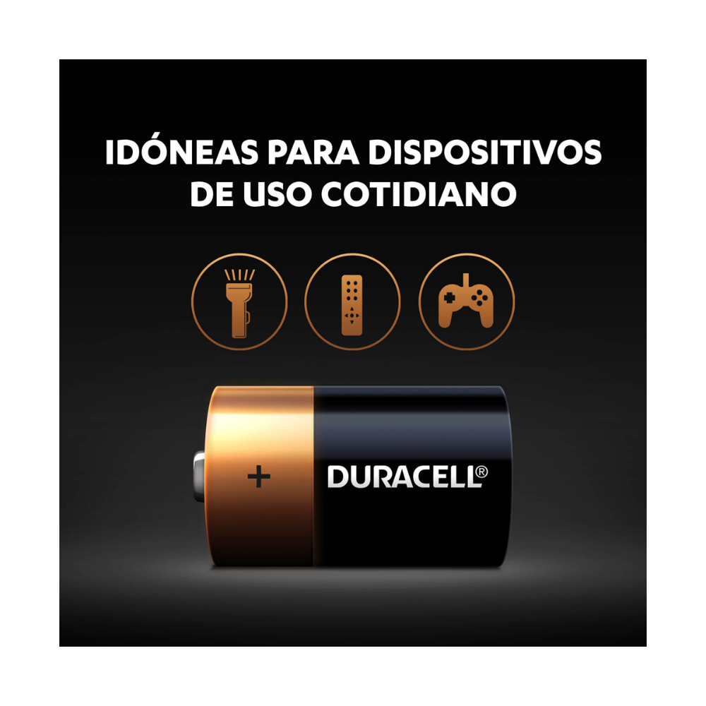 Caja 12 pilas D grandes Duracell – Calefont -2