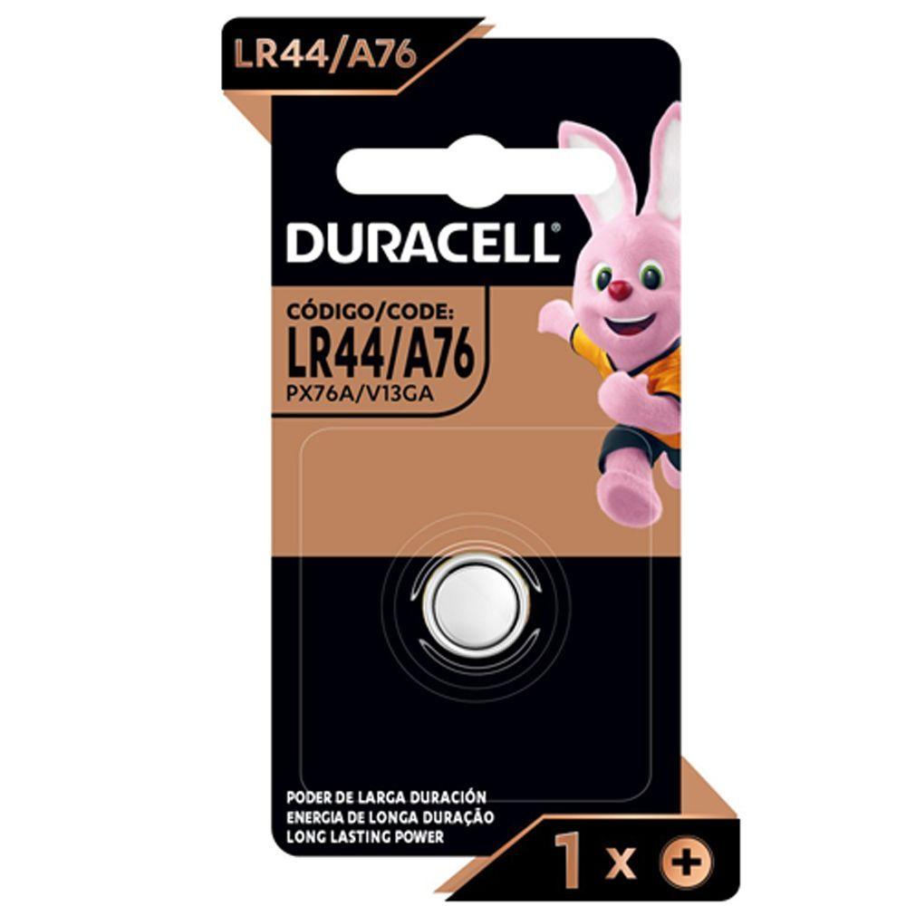 Pack 6 Pila Duracell LR44 / 76A-1