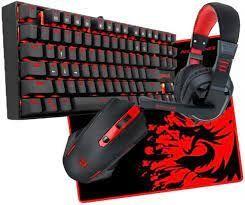 Kit De Teclado Y Mouse Gamer Redragon K552-bb Ingl-2