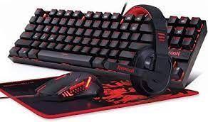 Kit De Teclado Y Mouse Gamer Redragon K552-bb Ingl-3