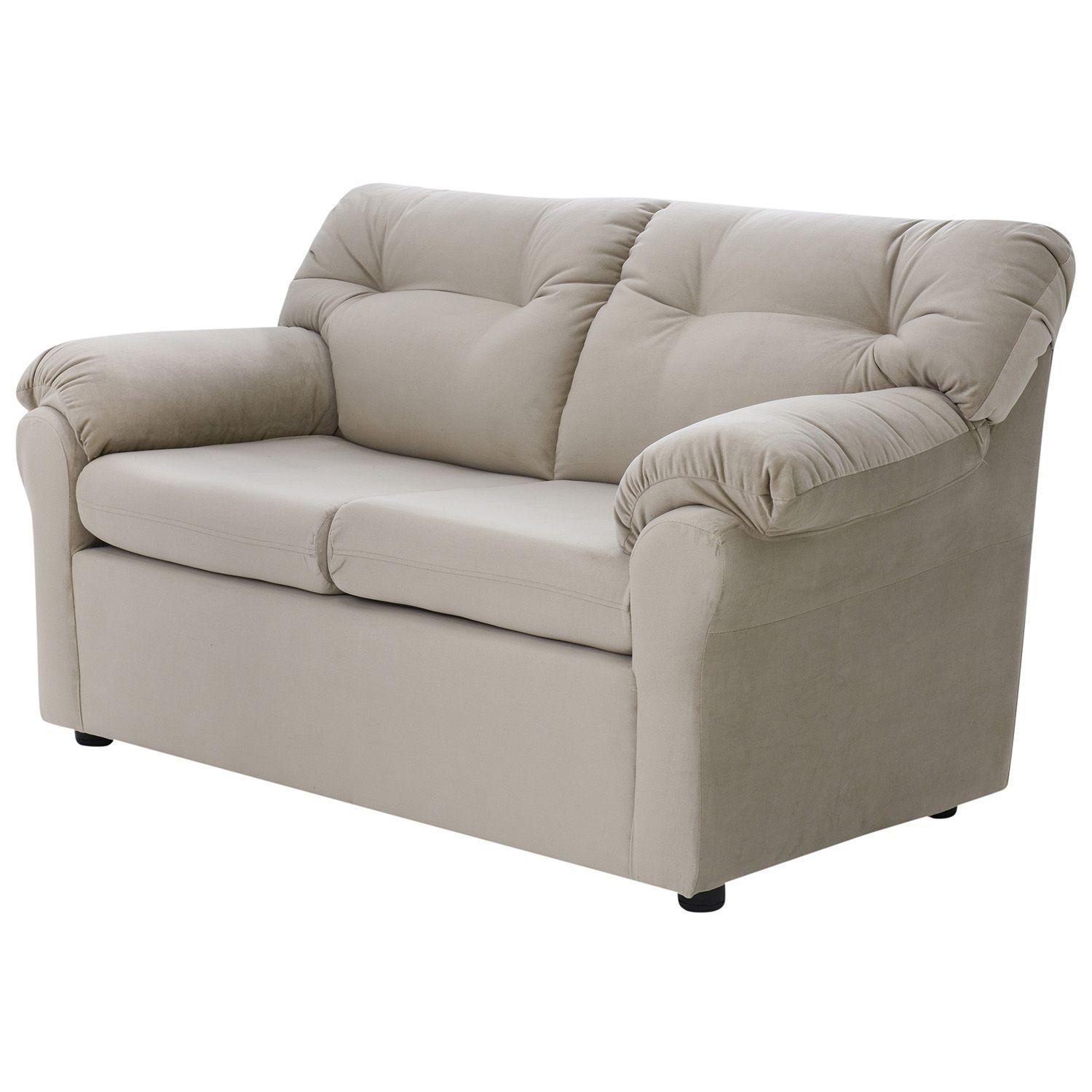 Juego de Living Madrid 3-2-1 de Felpa Beige-4