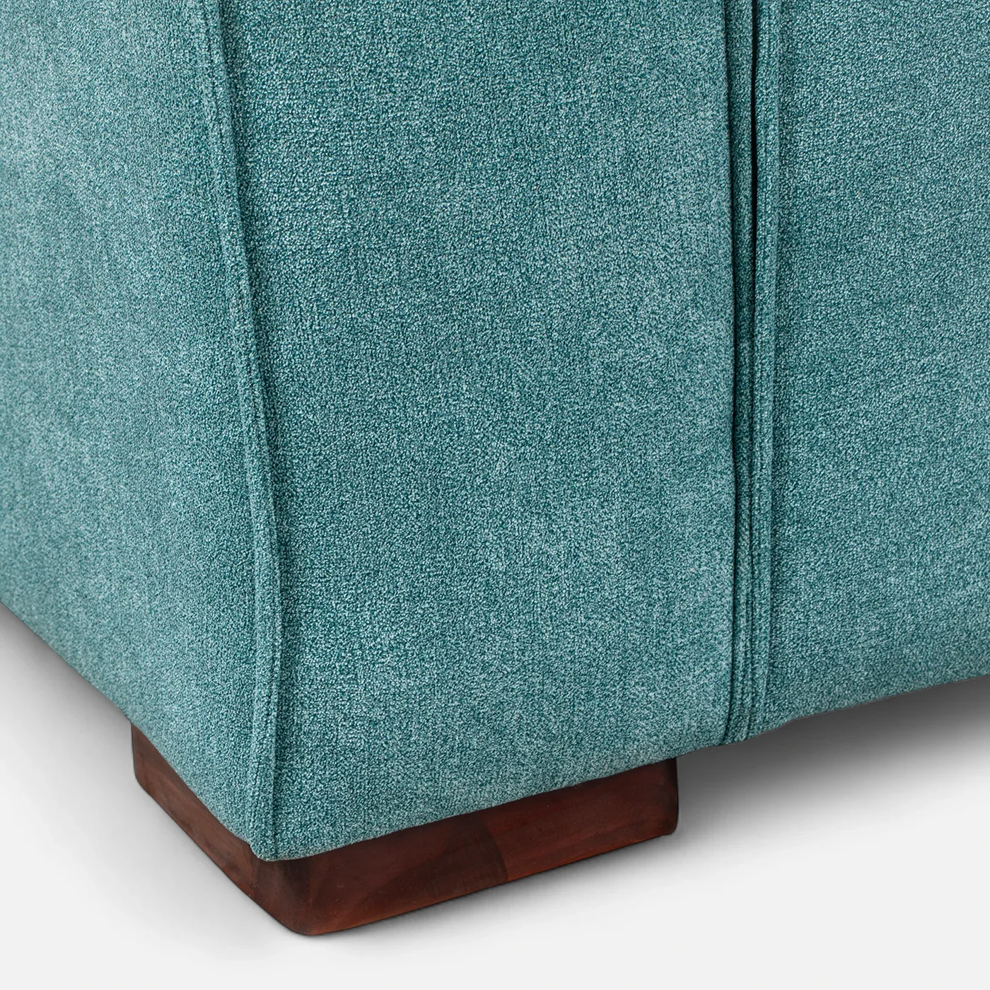 Sofá Modular Fortaleza 2 cuerpos - Tela Lino Finesse Verde Agua-3