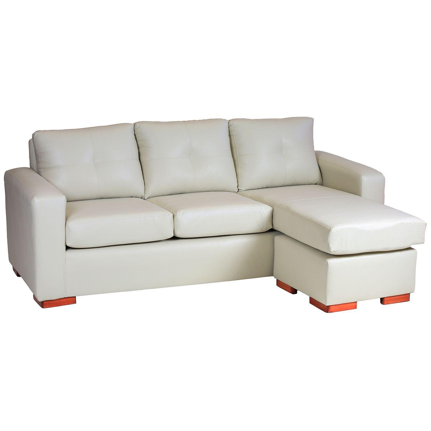 Seccional Miami Cuero Sintetido Pu Beige-3