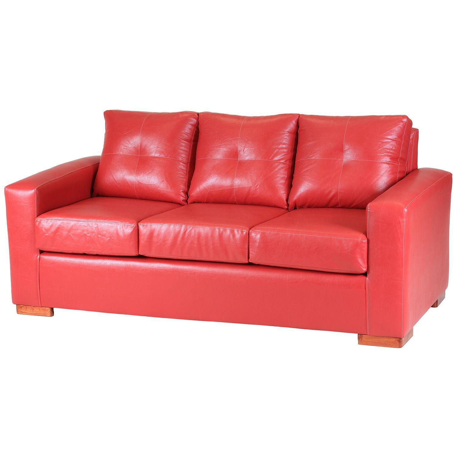 Roma 3 Cuerpo Cuero Sintetico Pu Rojo-1