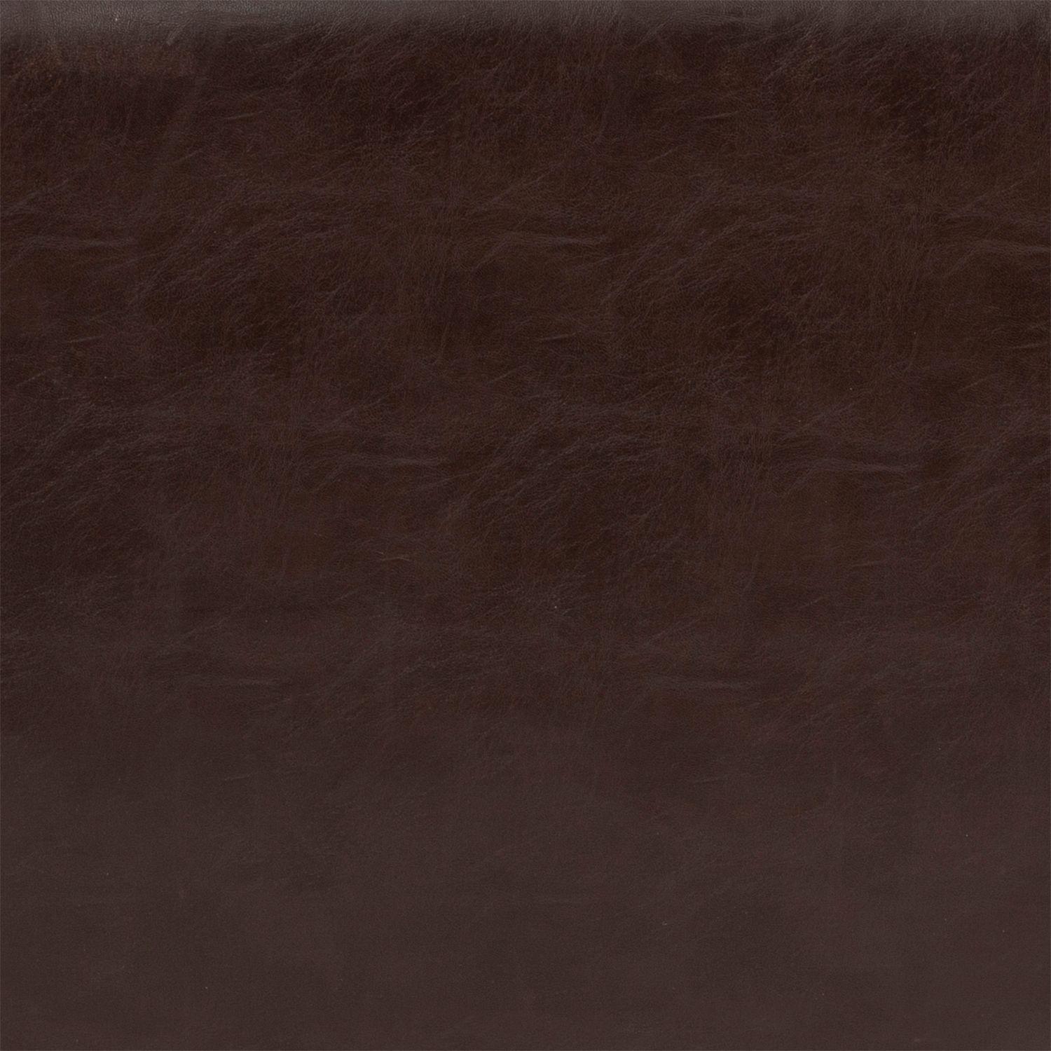 Sofá Seccional Valentina de Cuero Sintético - Café-6