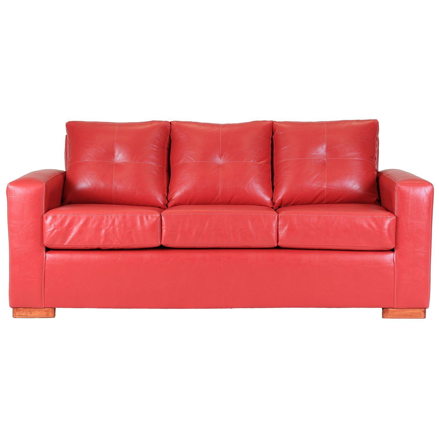 Roma 3-2-1 Cuerpo Cuero Sintetico Pu - Rojo-1