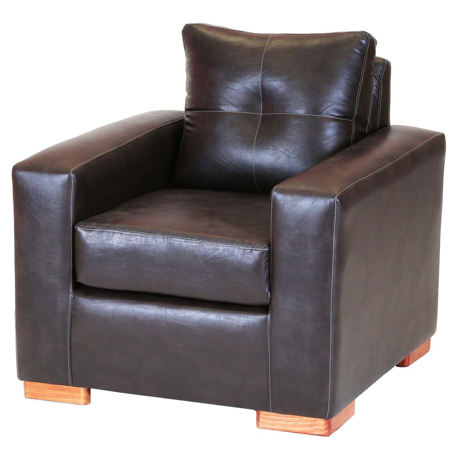 Roma 3-2-1 Cuerpo Cuero Sintetico Pu - Café Moro-6