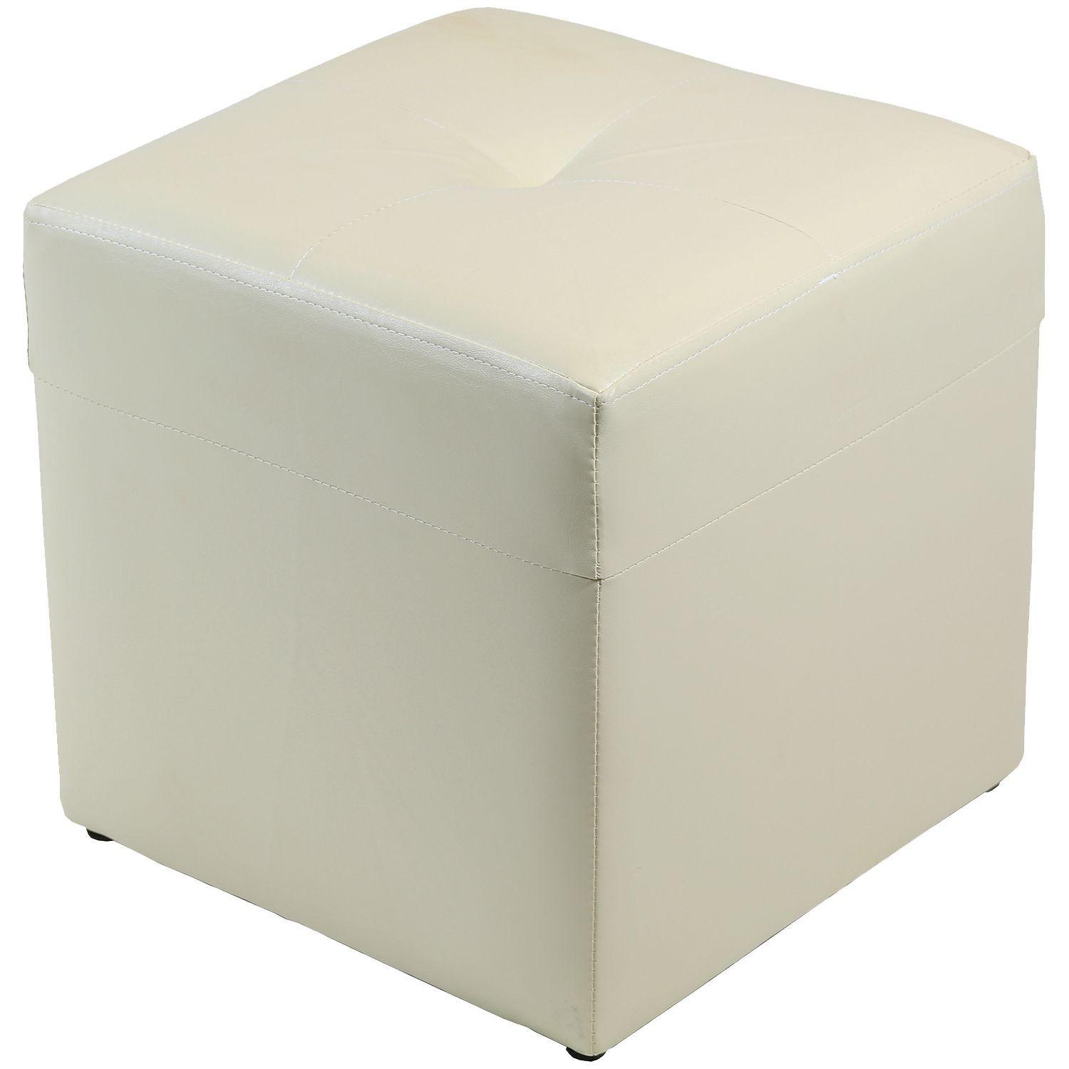 Juego de Living Valentina de Cuero Sintético PU - Beige-3