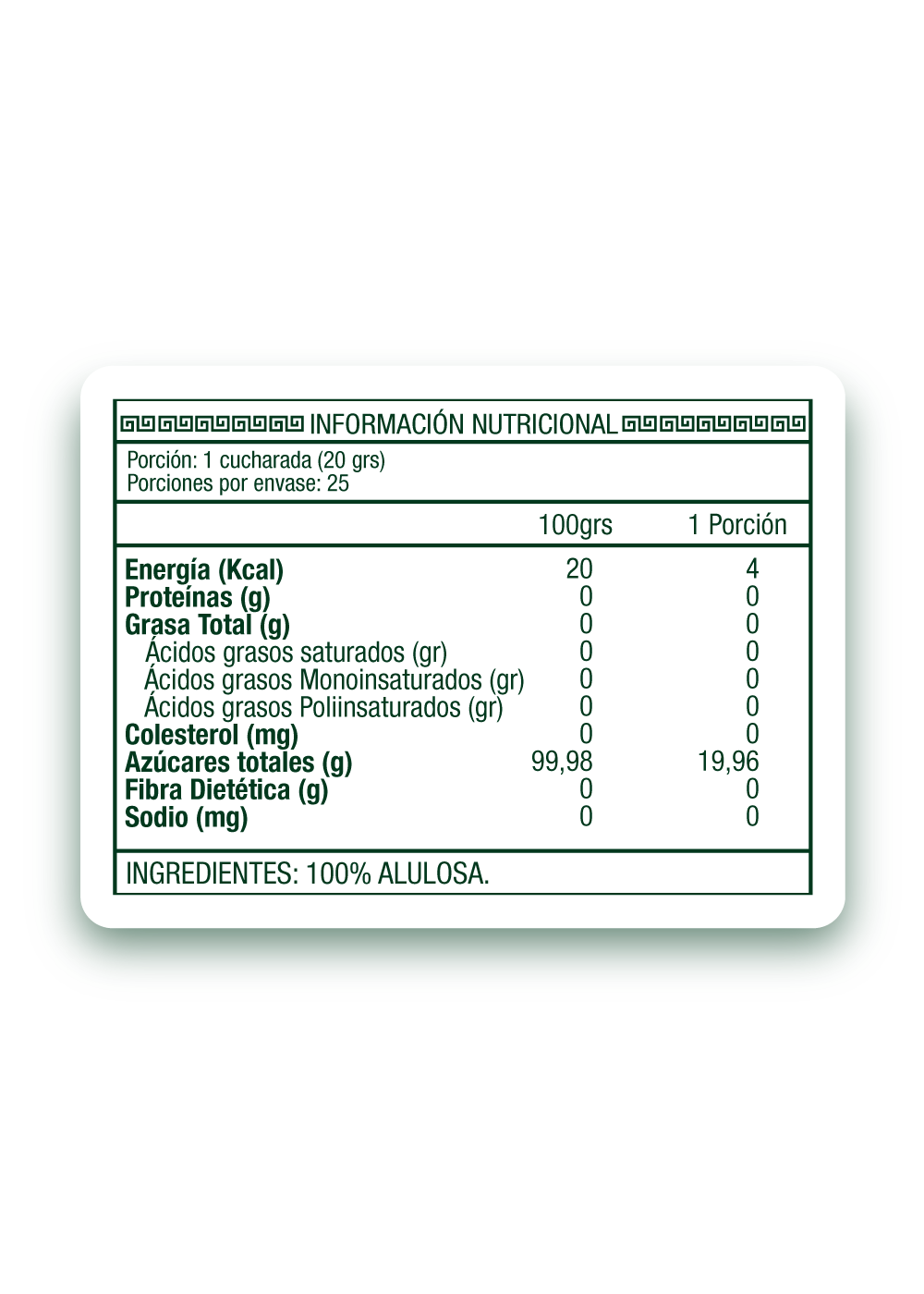 Pack 3 Alulosa libre de Gluten y Vegano 500gr-1