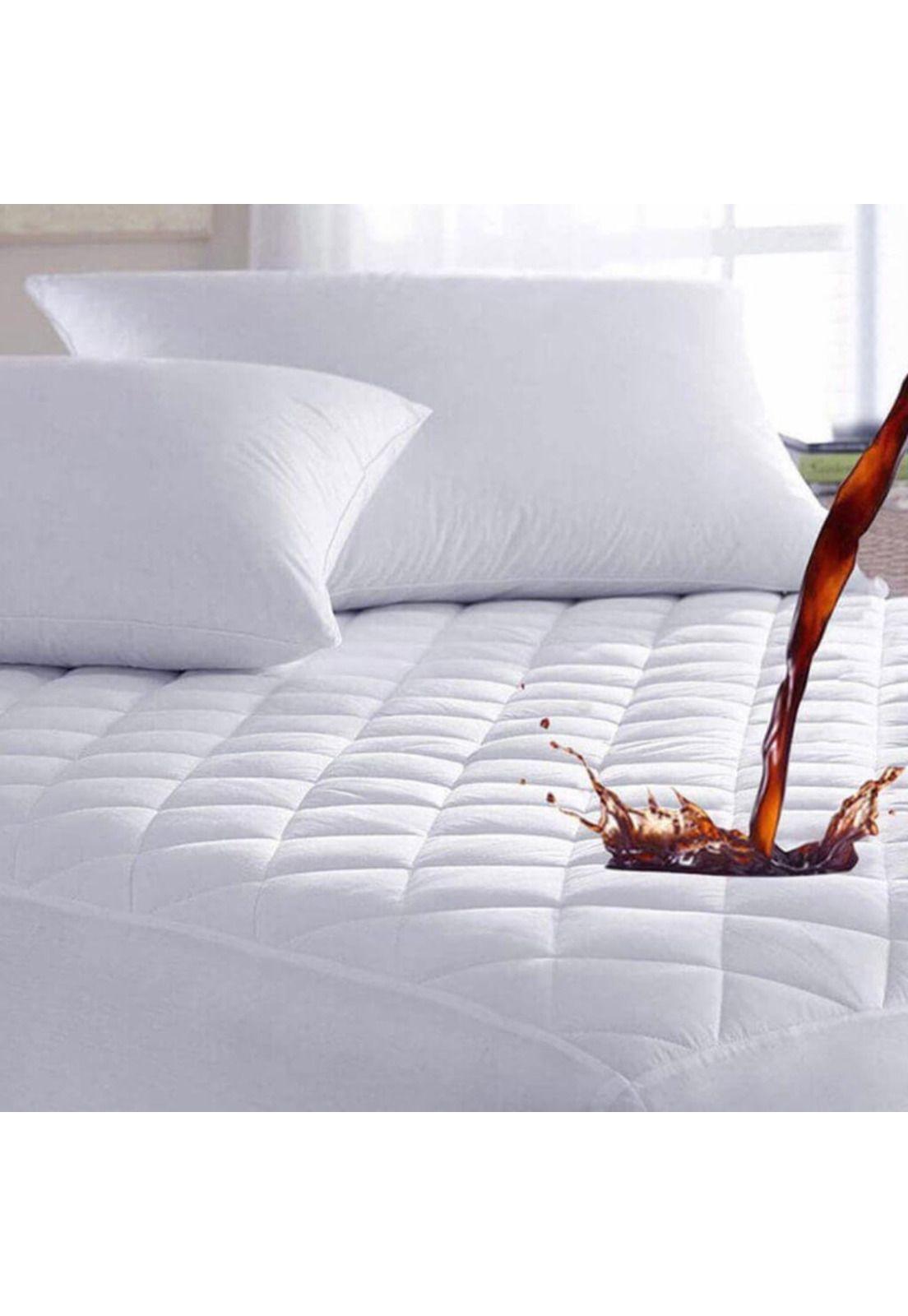 Cubre Colchon Impermeable Cama 1.5 Plazas 200x105+30-0