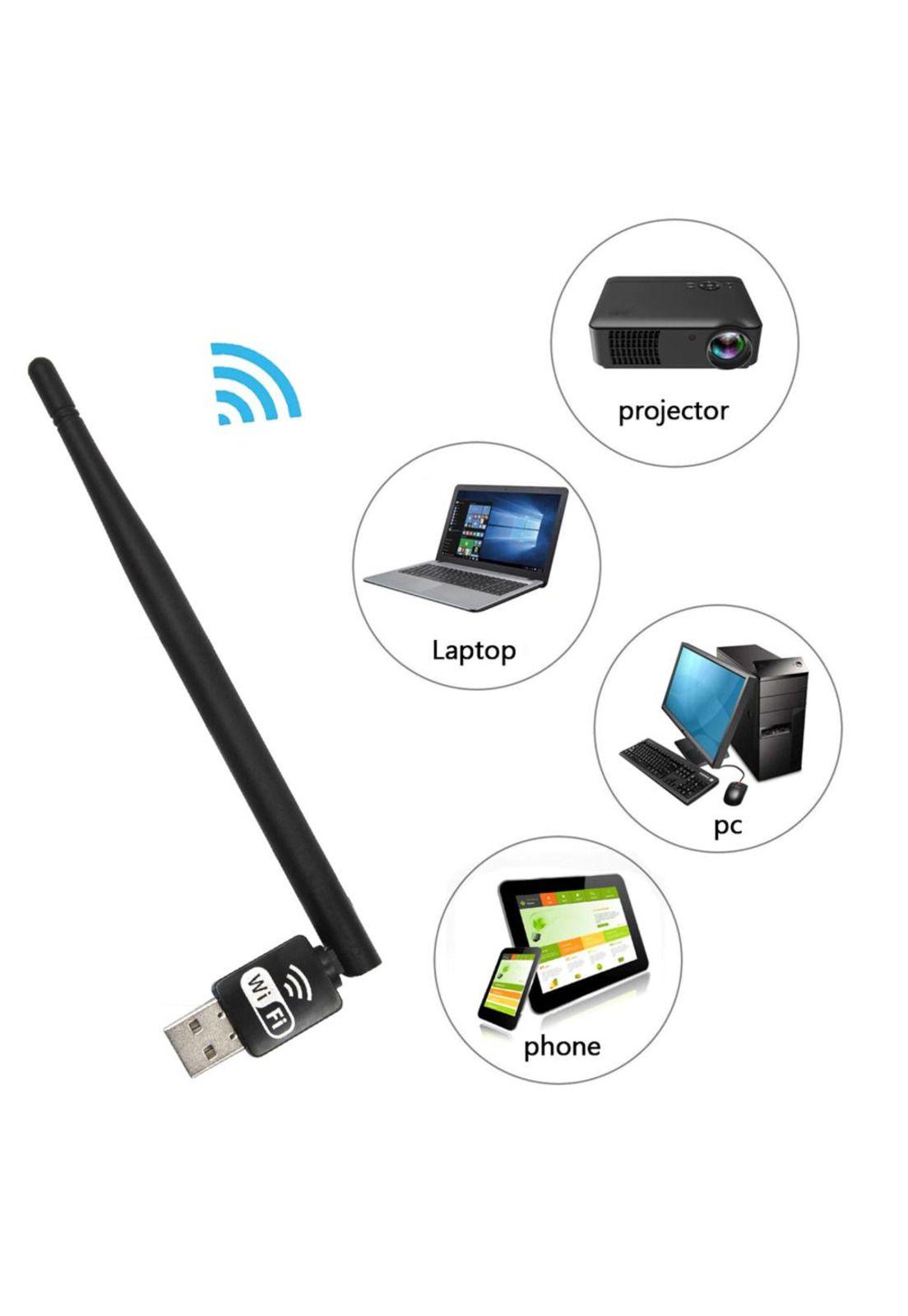 Adaptador WiFi USB Inalámbrico 150 Mbps para PC-4