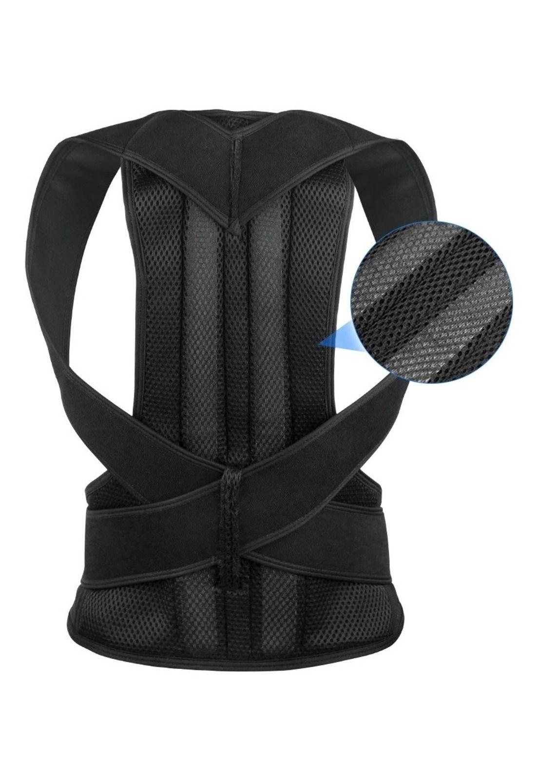 Faja Corrector Espalda Lumbar Hombre Mujer-3