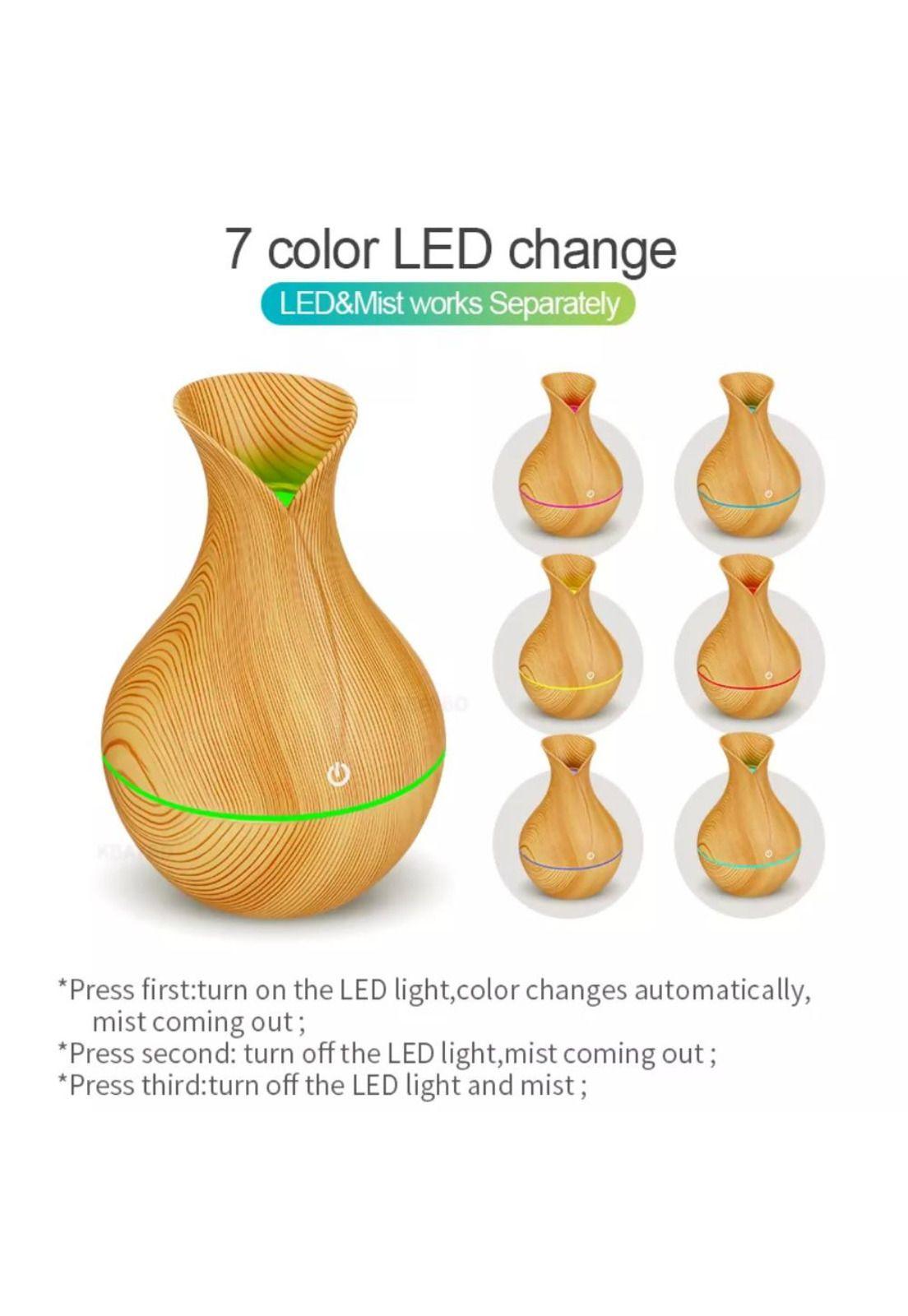 Humidificador y Difusor de Aromaterapia Ultrasónico 130 m-3