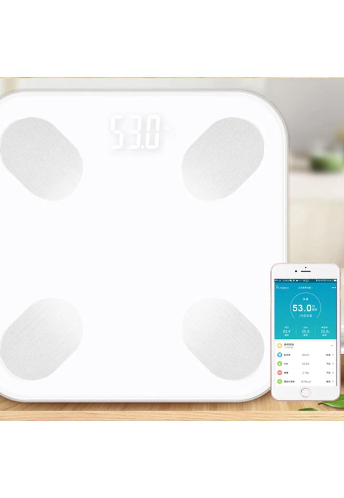 Pesa De Baño Balanza Digital Bluetooth Inteligente-7