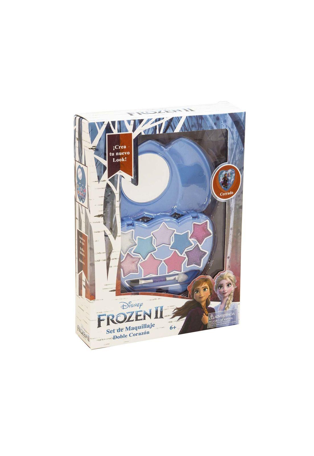 Set De Maquillaje Double Heart Para Niñas Frozen Disney-2