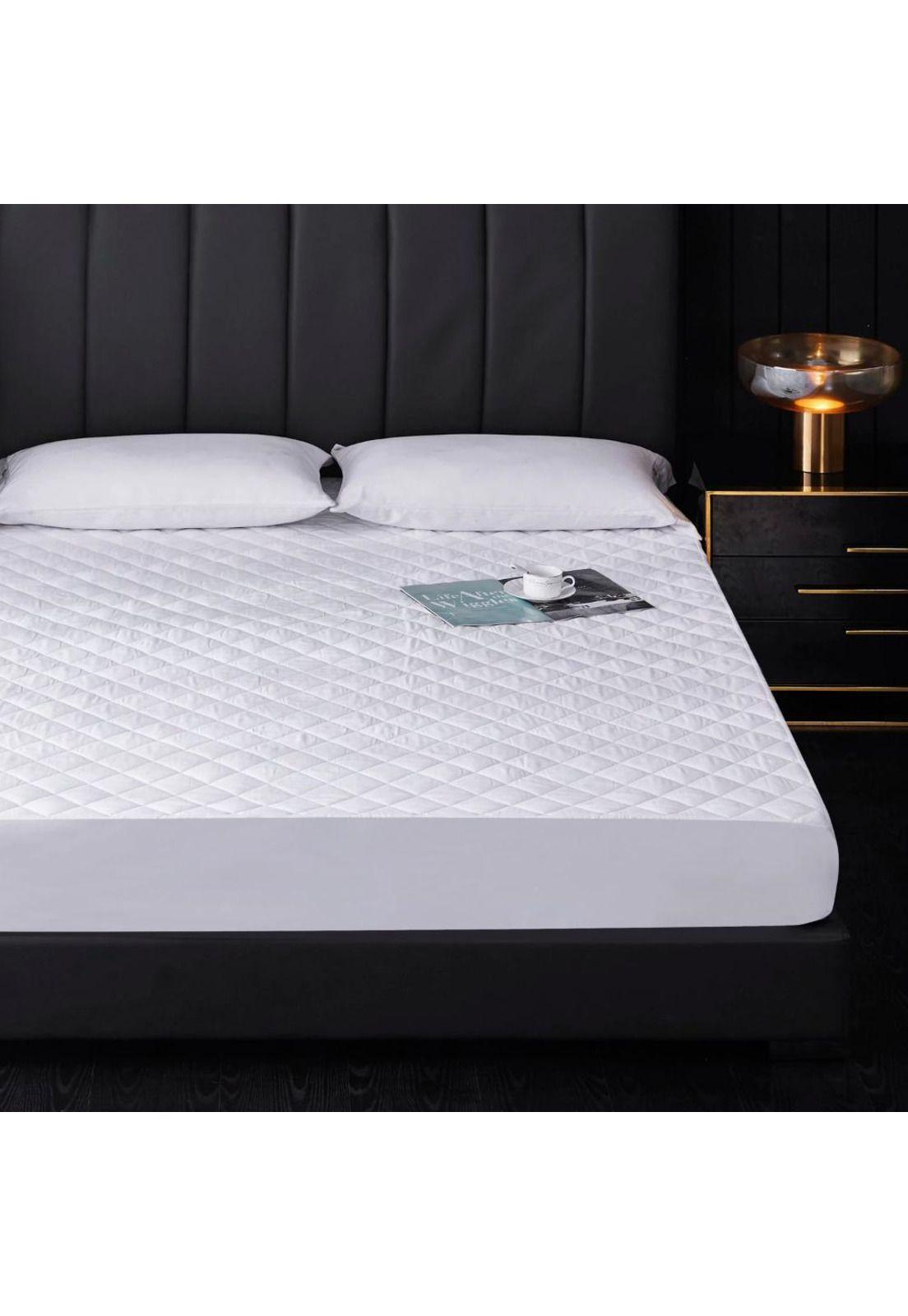 Cubre Colchon Impermeable Cama 2 Plazas 200x160+30-6