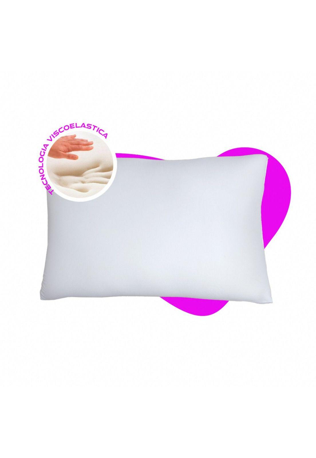Almohada Viscoelastica Fibrasca Nasa Marshmallow-1