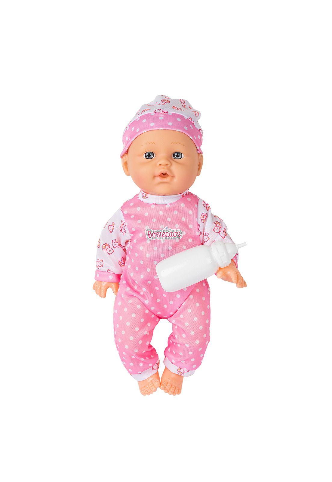 Muñeca Bebe De Juguete Bostecitos Pipi Y 4 Sonidos-2