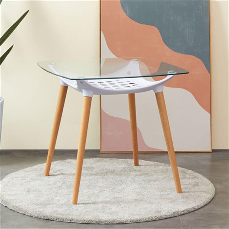 Mesa Comedor Shanghai Glass White-3