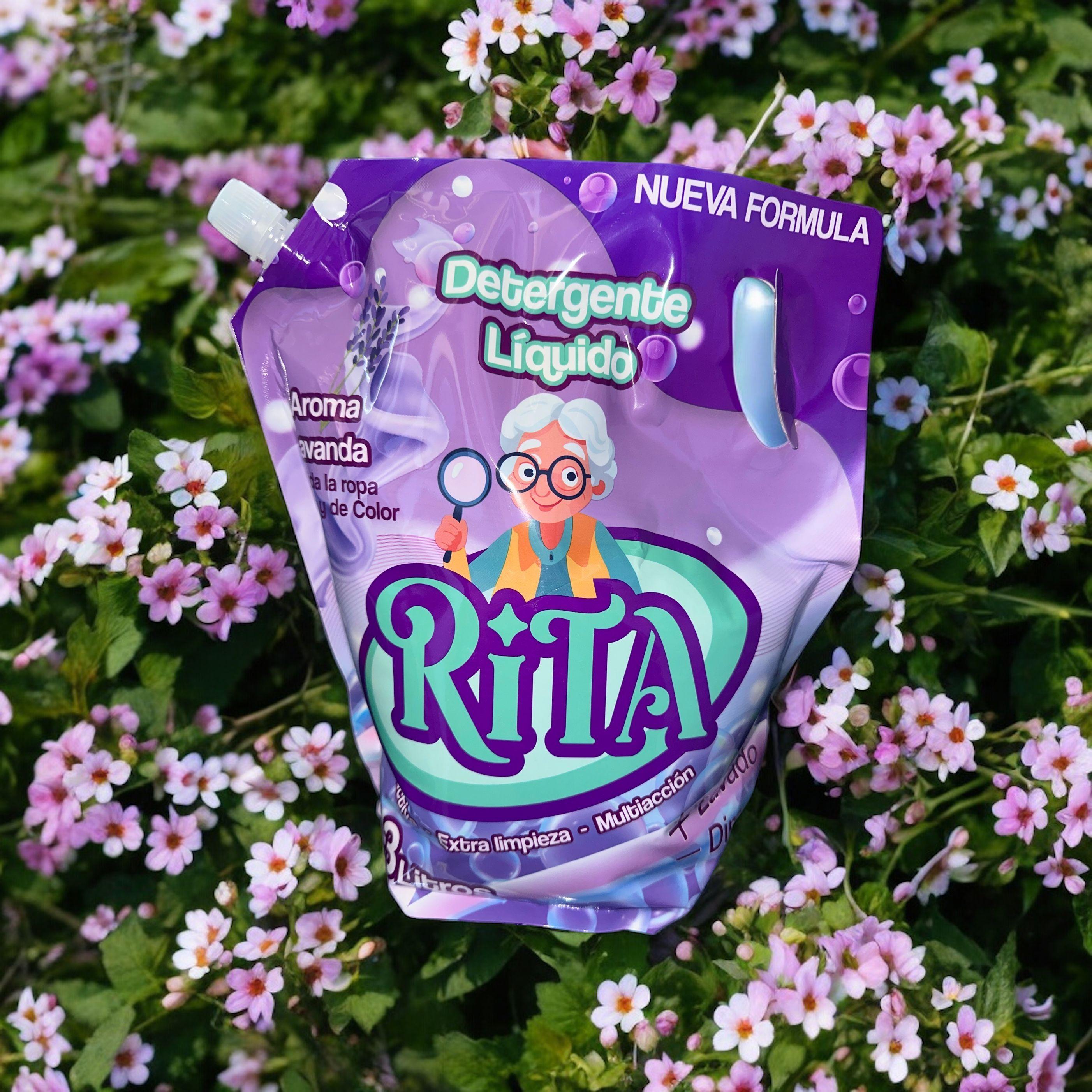 Detergente concentrado Rita pack 12 litros-2
