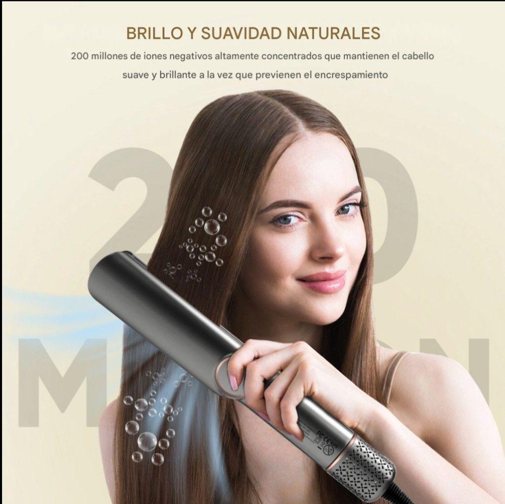 Alisador + secador de cabello 2 en 1 Air Straightener Onlyou-2