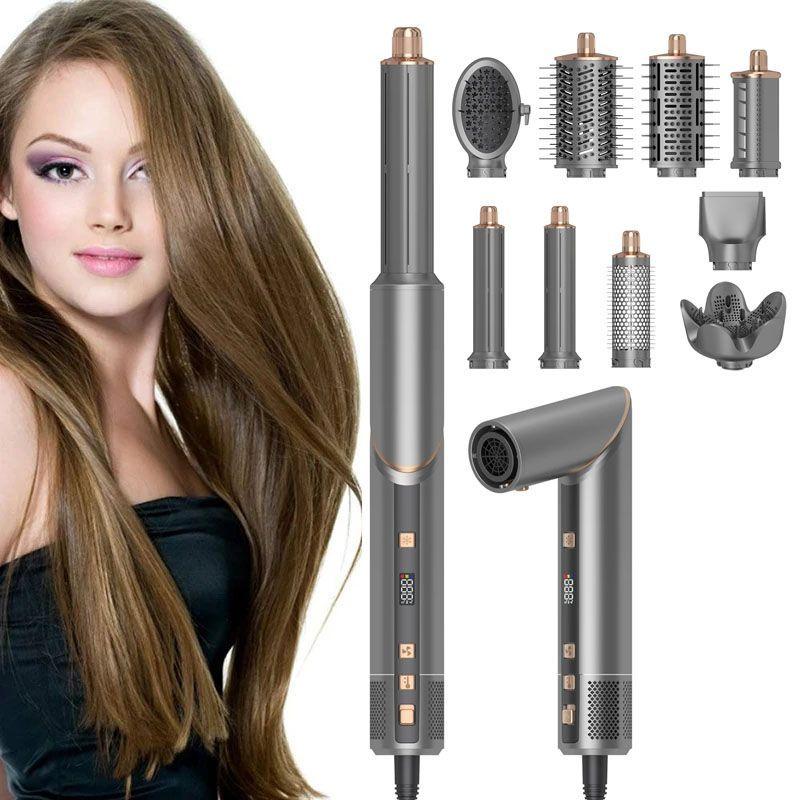 Secador de cabello 9 en 1 Profesional Airwrap con Iones Negativos Onlyou-4