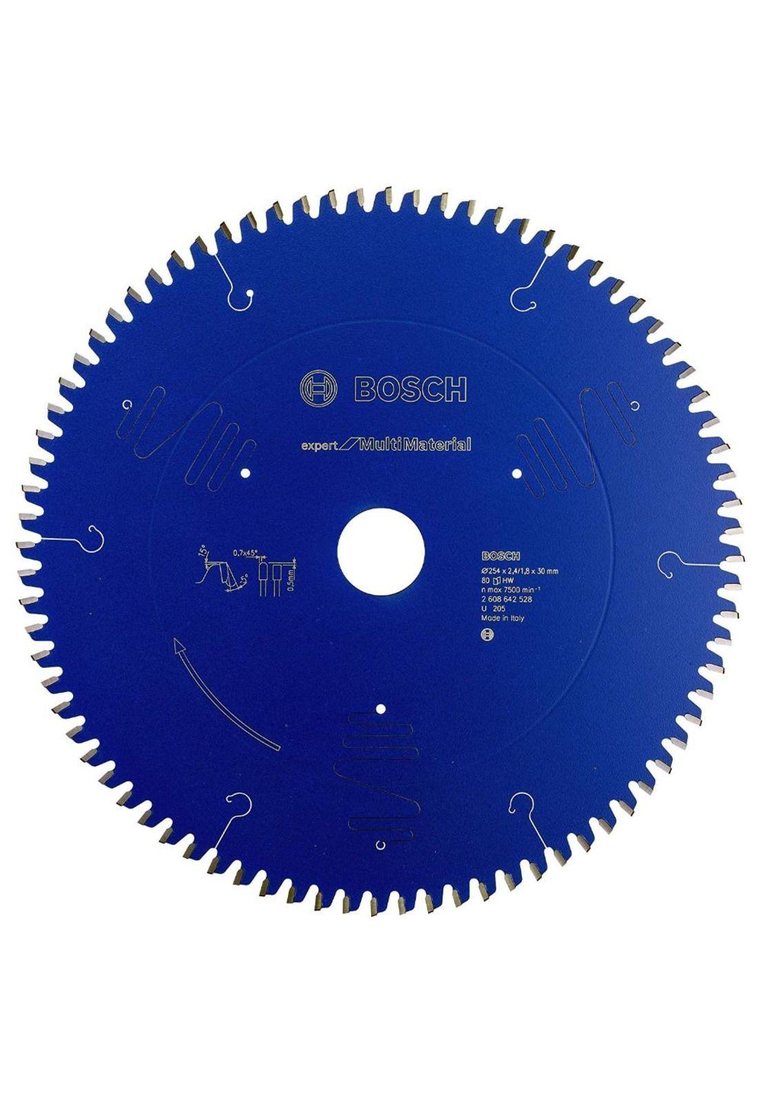 DISCO MULTIMATERIALES 10" /1.8 80 DIENTES ATB BOSCH-0