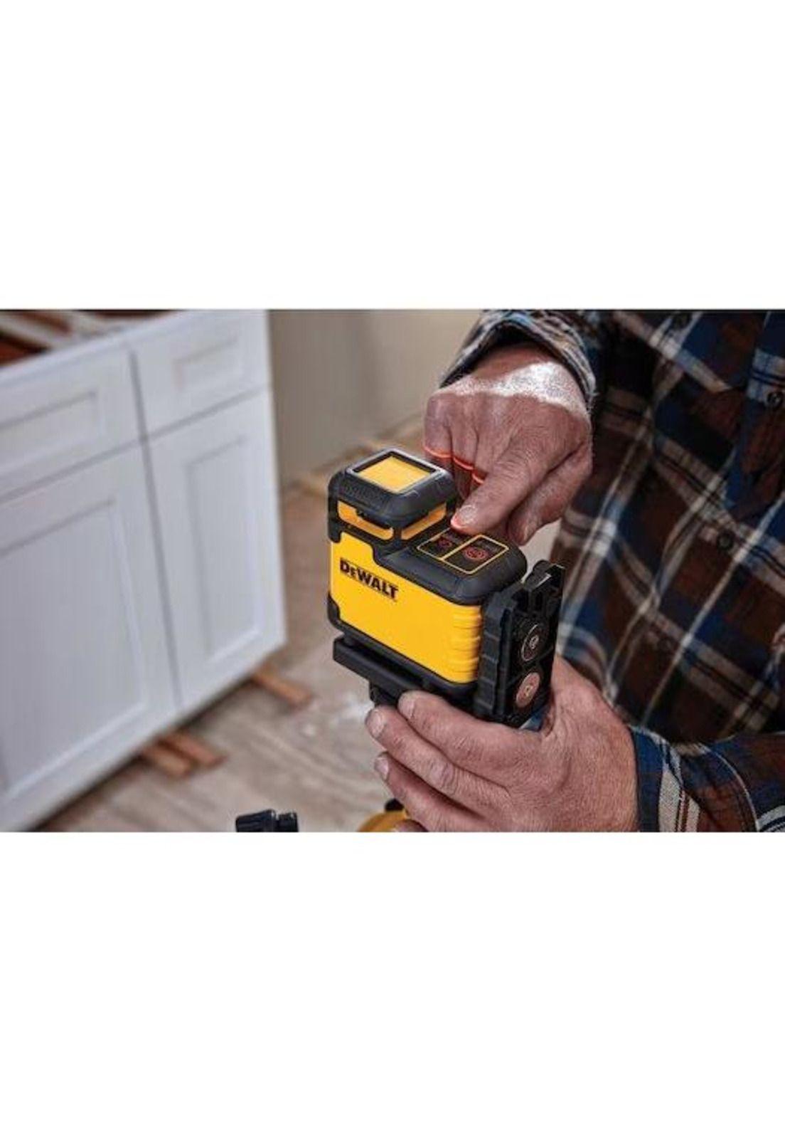 NIVEL LASER CRUZADA LUZ ROJA 360 DEWALT DW03601-3